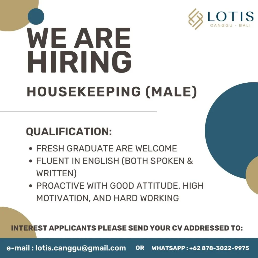 Housekeeping (male)