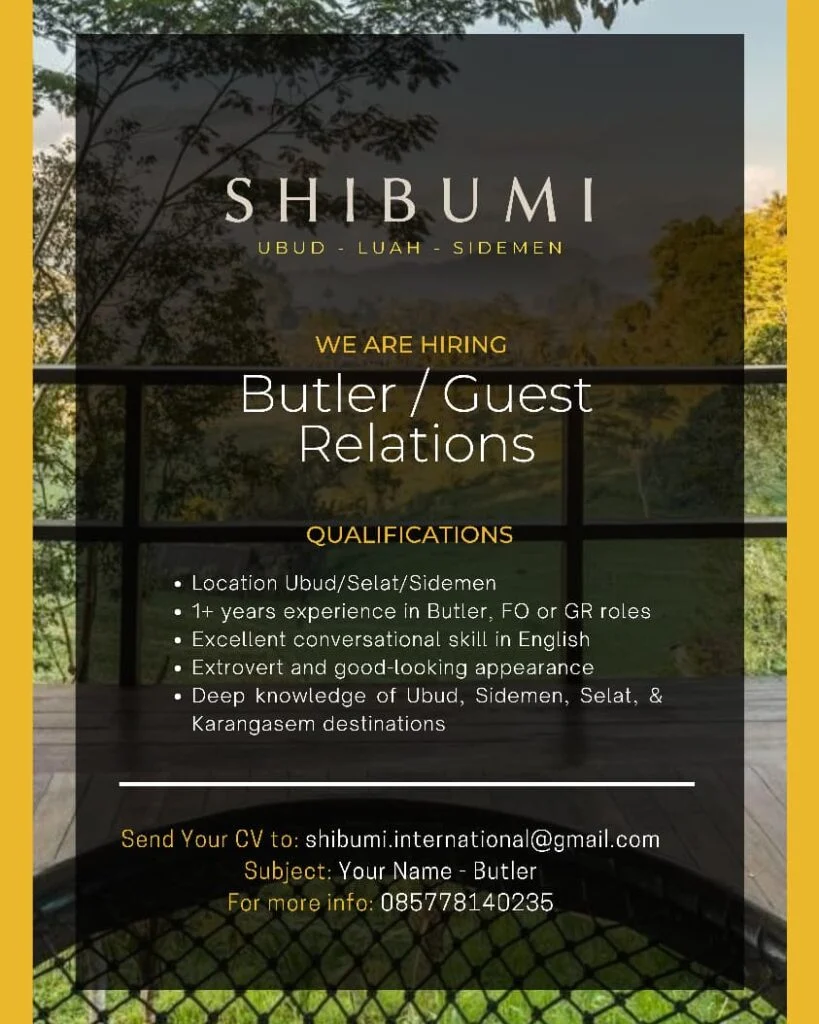 Butler / guest relations