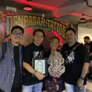 Jalan-jalan ke Denpasar Tattoo Fest 2024, ketemu Ibu Niluh Djelantik dan dukung HHRMA Bali