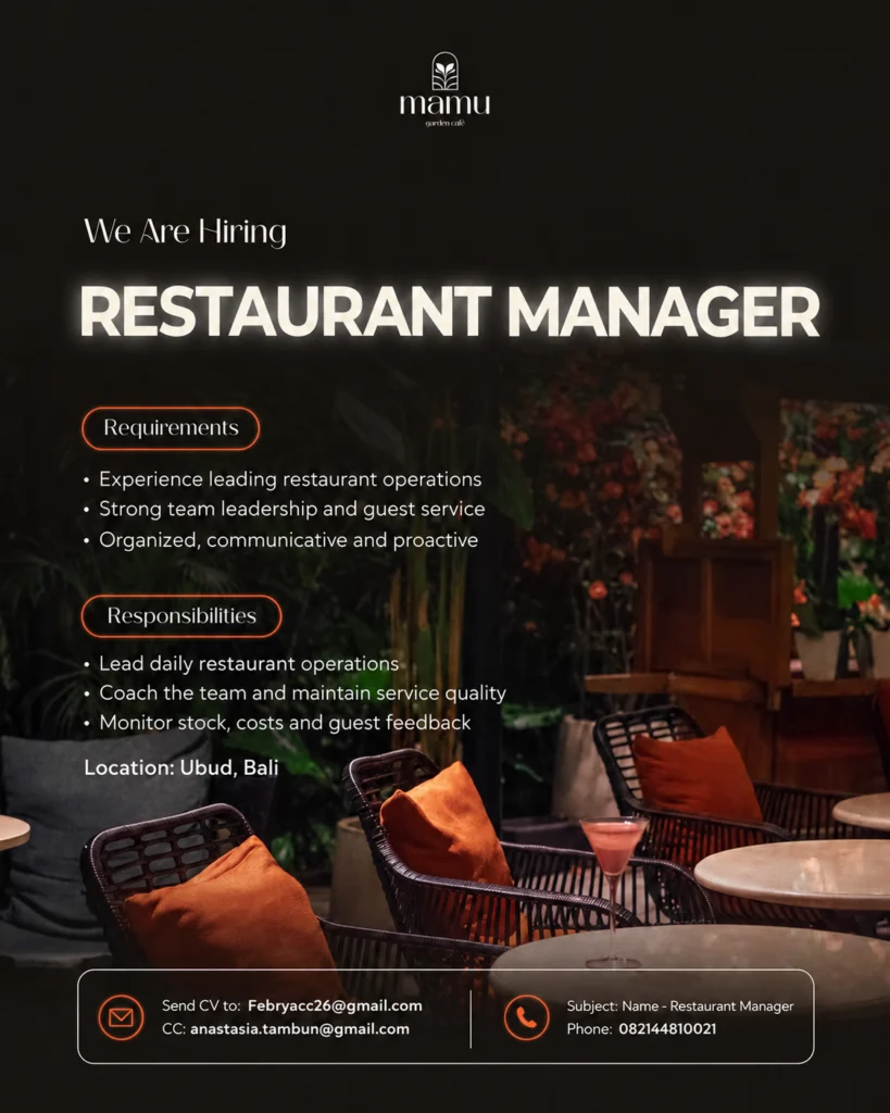 Restaurant manager