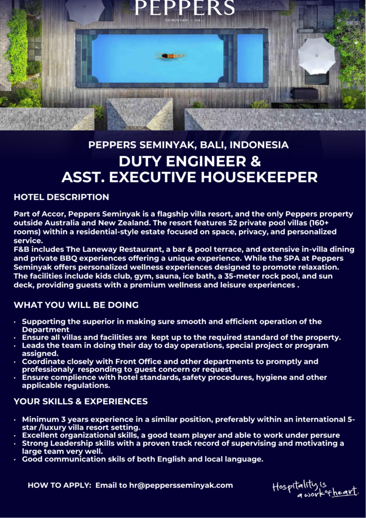 Assistant Executive Housekeeper